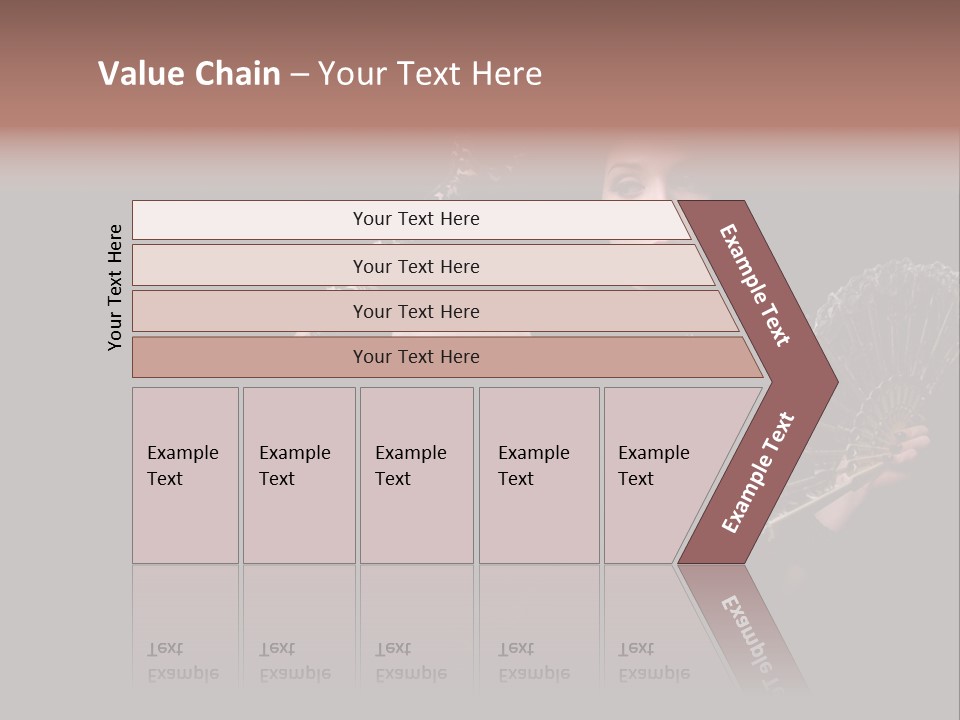 Woman Background Dress PowerPoint Template