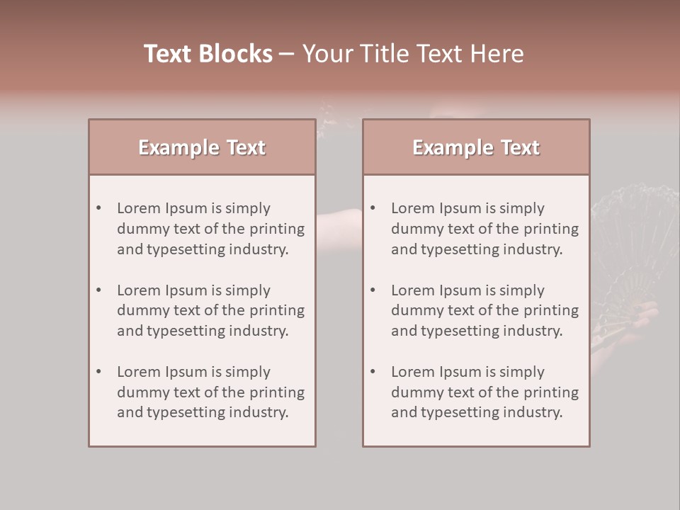 Woman Background Dress PowerPoint Template