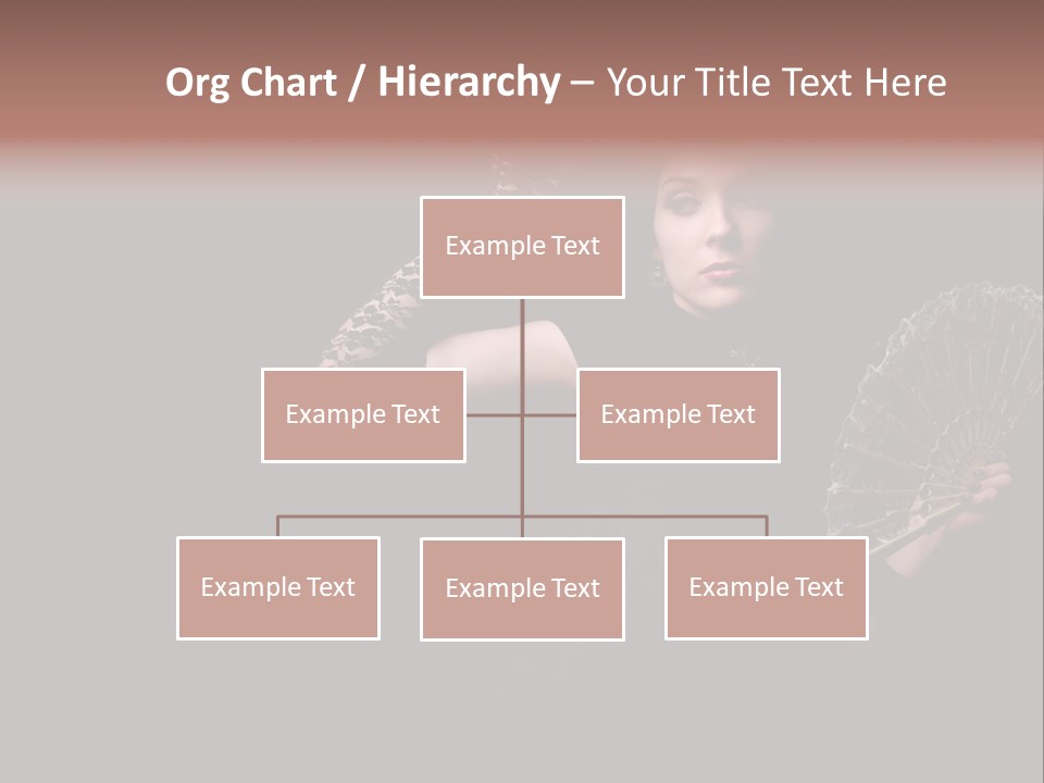 Woman Background Dress PowerPoint Template