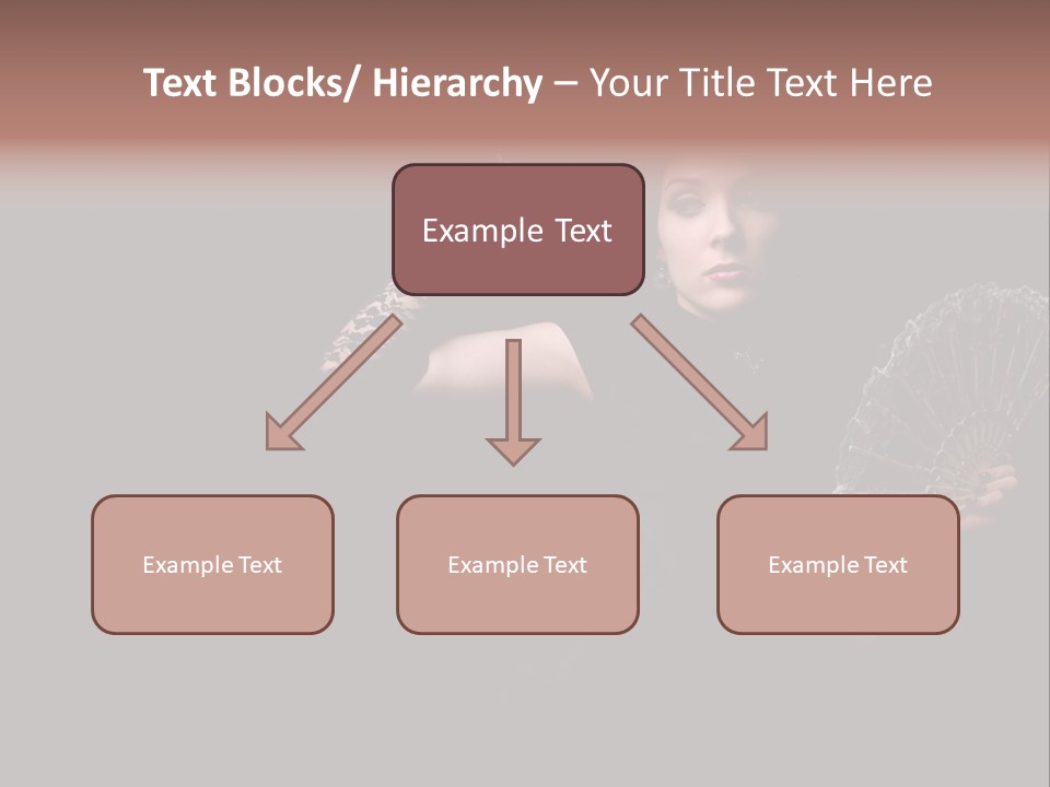 Woman Background Dress PowerPoint Template