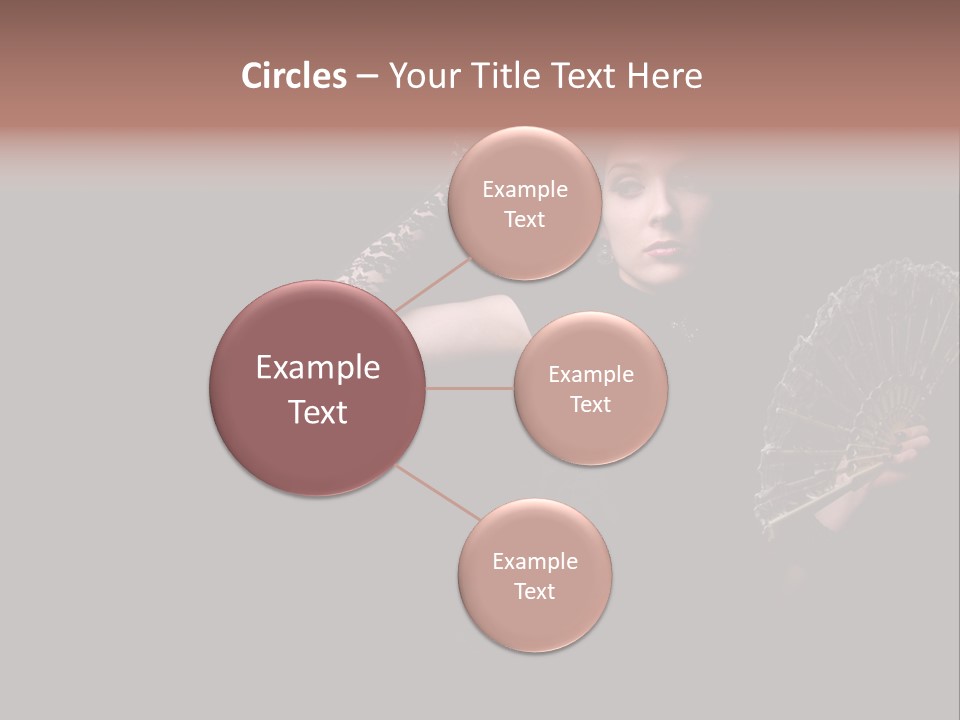 Woman Background Dress PowerPoint Template