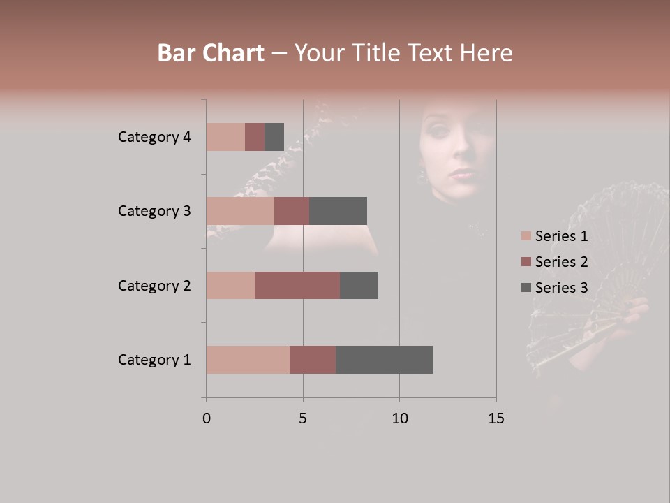 Woman Background Dress PowerPoint Template