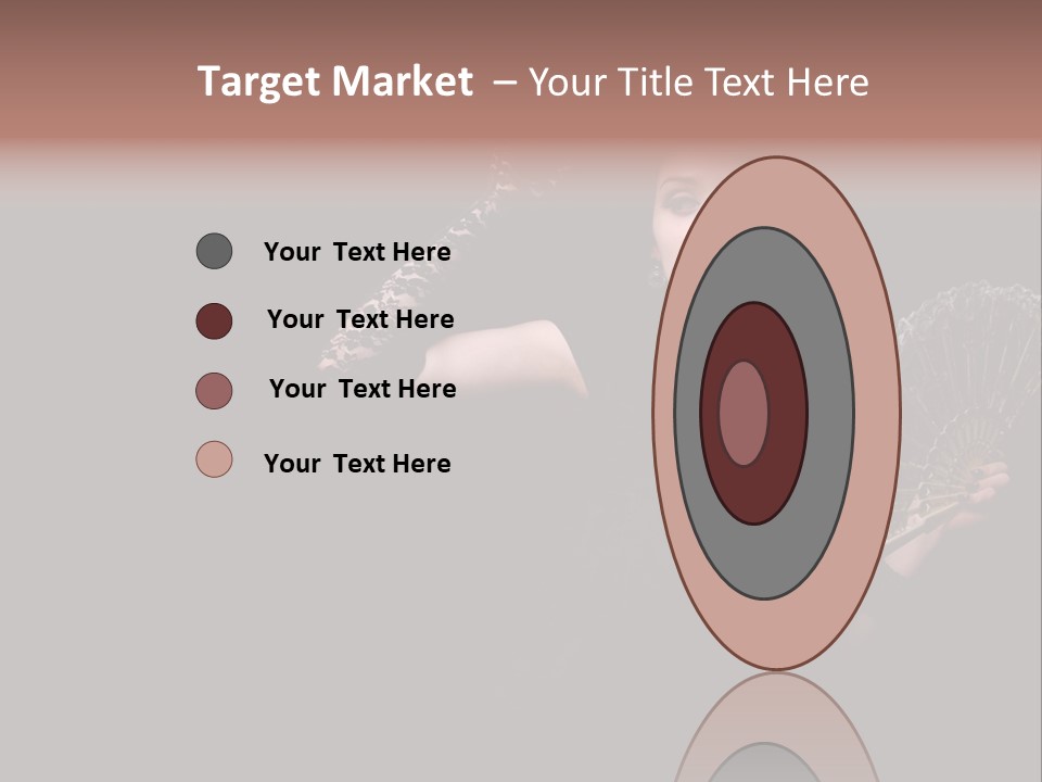 Woman Background Dress PowerPoint Template