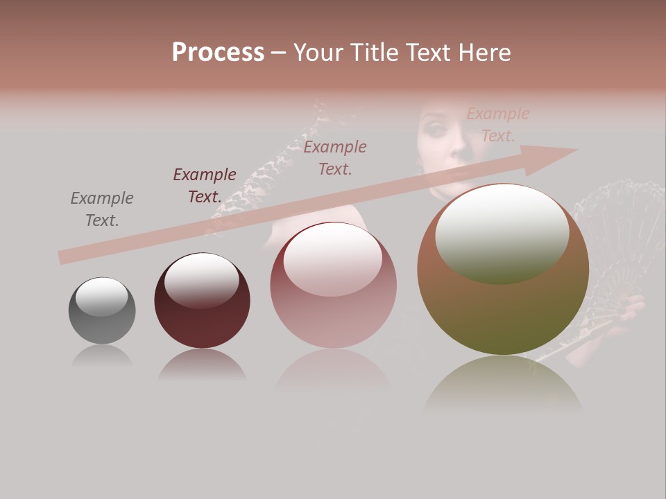 Woman Background Dress PowerPoint Template