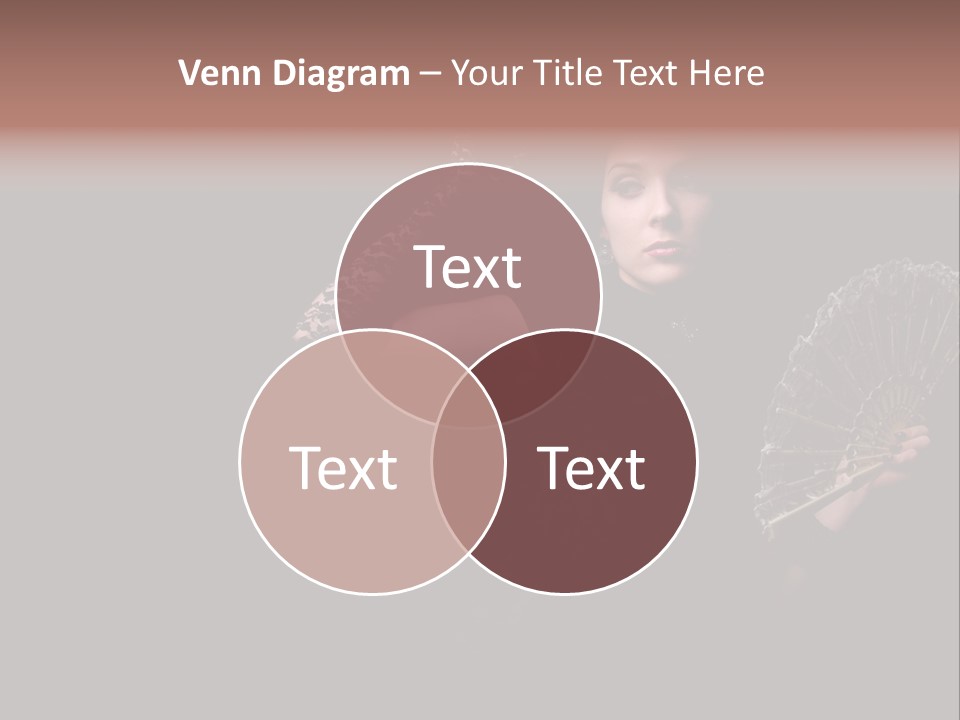 Woman Background Dress PowerPoint Template