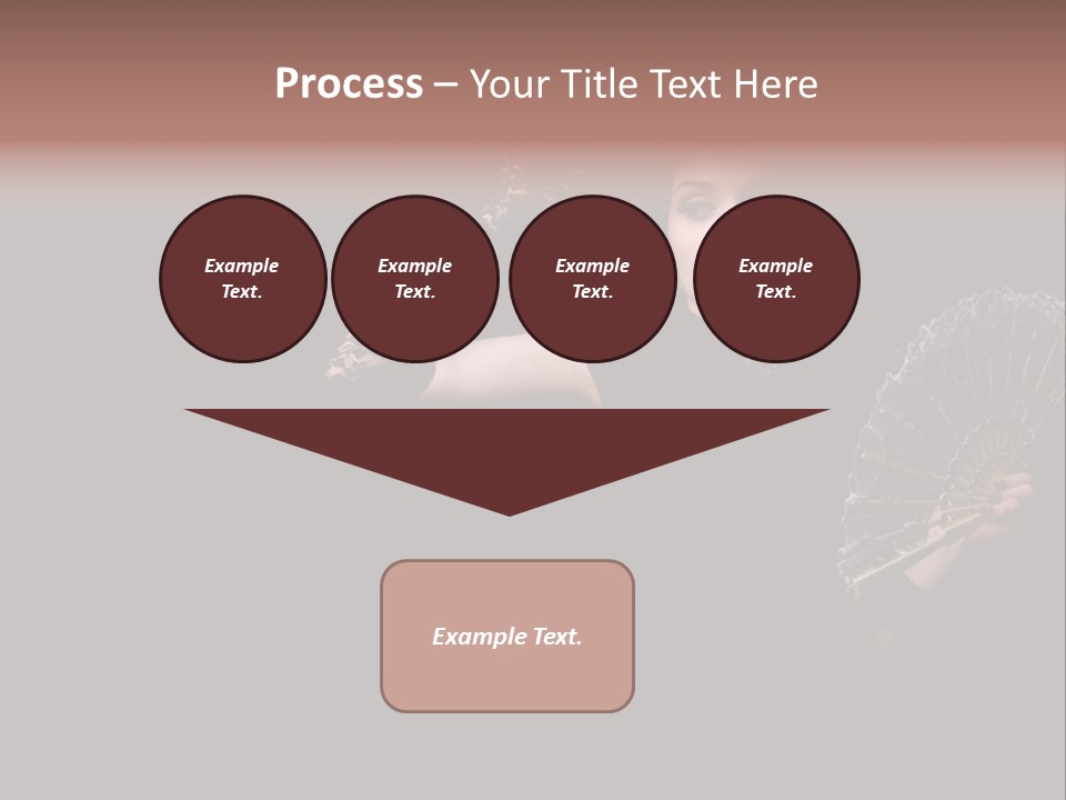 Woman Background Dress PowerPoint Template