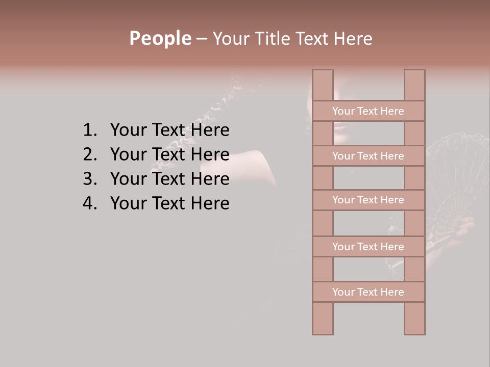 Woman Background Dress PowerPoint Template