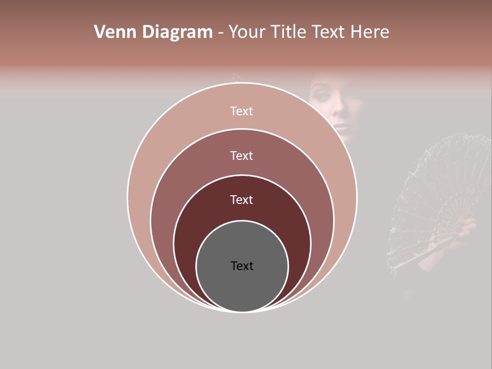 Woman Background Dress PowerPoint Template