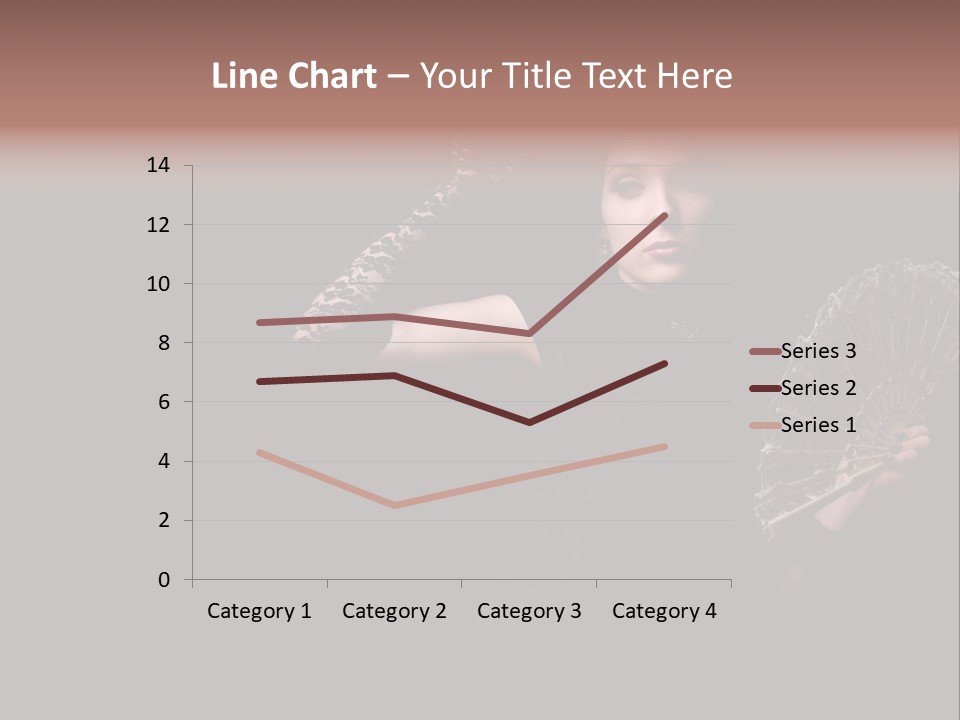 Woman Background Dress PowerPoint Template