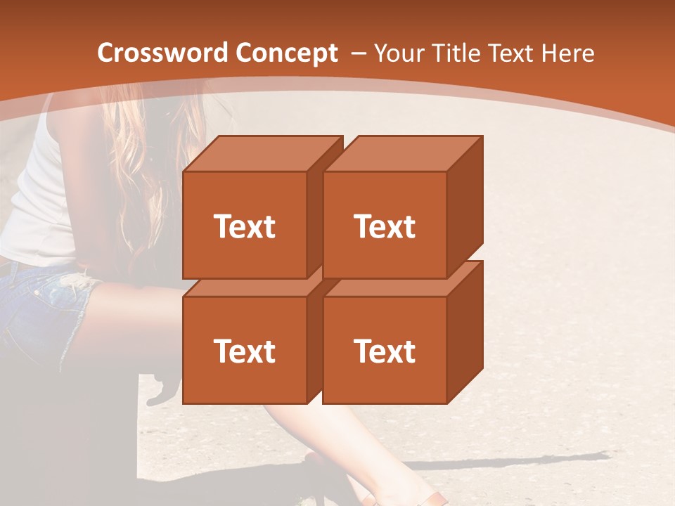 Journey Hitchhiking Young PowerPoint Template