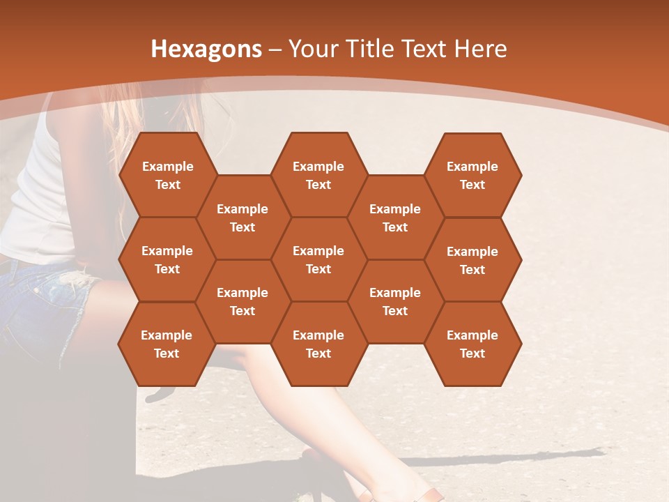 Journey Hitchhiking Young PowerPoint Template