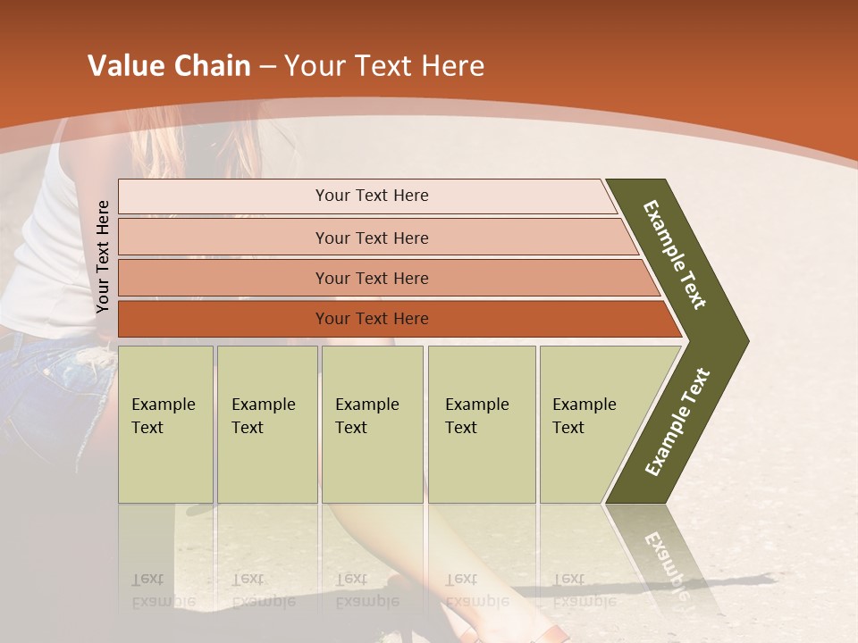 Journey Hitchhiking Young PowerPoint Template