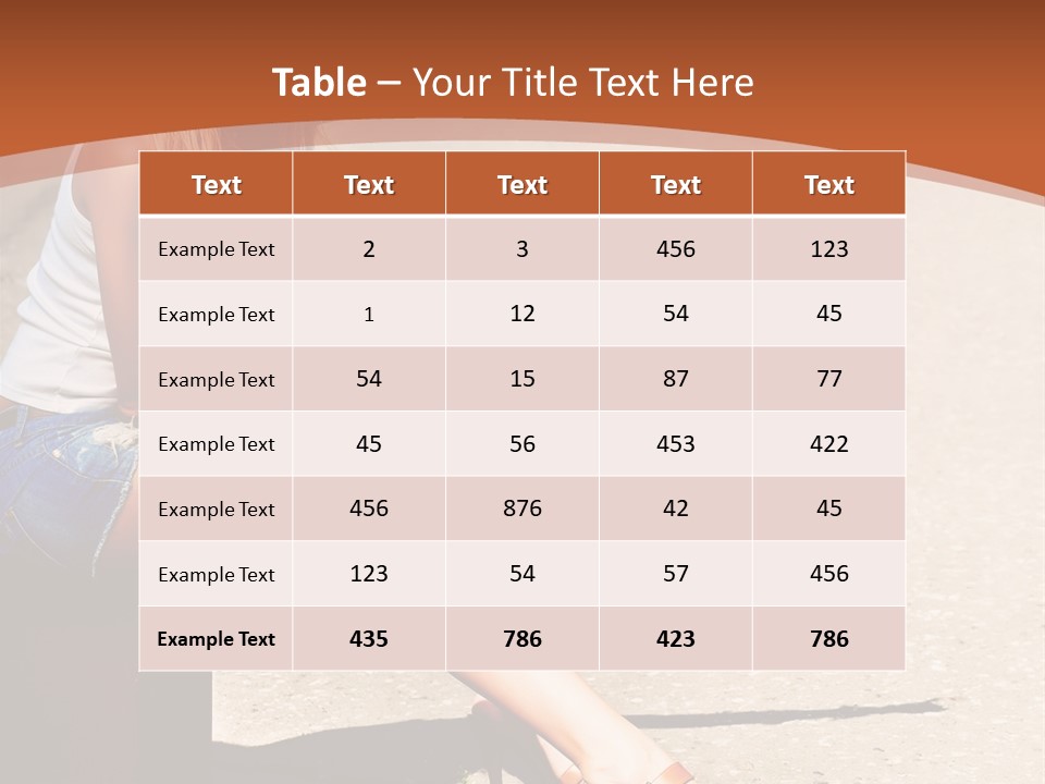 Journey Hitchhiking Young PowerPoint Template