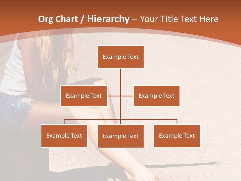 Journey Hitchhiking Young PowerPoint Template