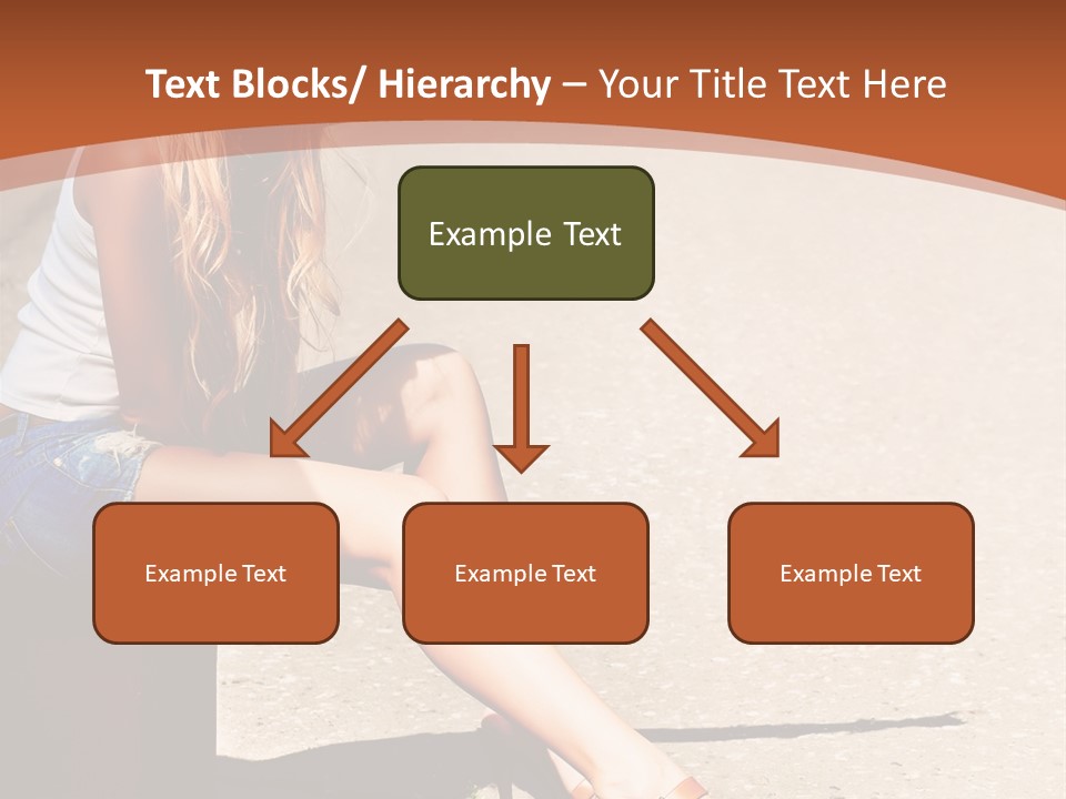 Journey Hitchhiking Young PowerPoint Template