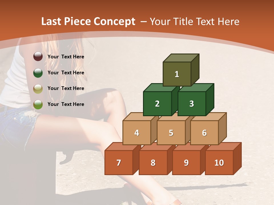 Journey Hitchhiking Young PowerPoint Template