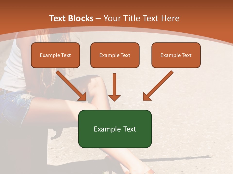 Journey Hitchhiking Young PowerPoint Template