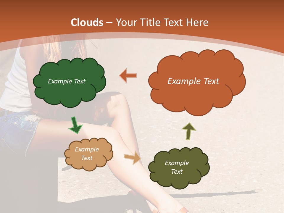 Journey Hitchhiking Young PowerPoint Template