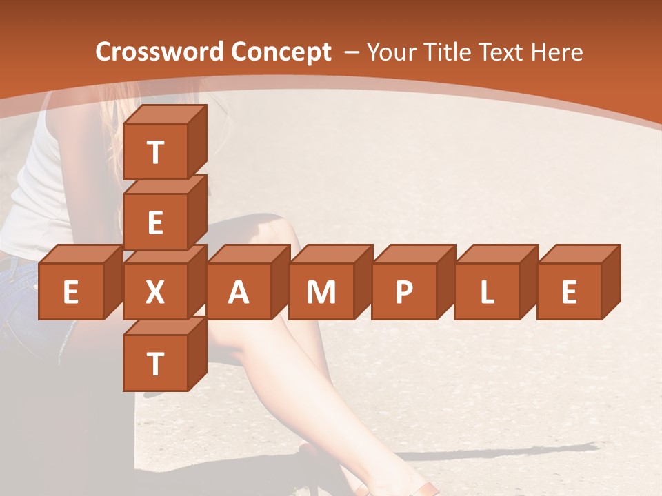 Journey Hitchhiking Young PowerPoint Template