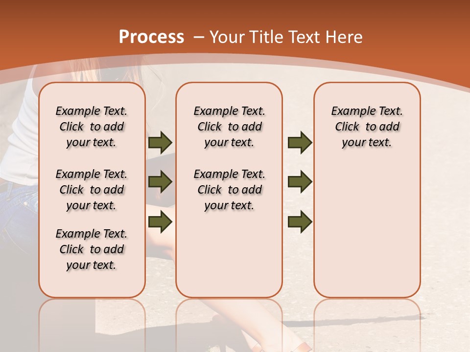 Journey Hitchhiking Young PowerPoint Template