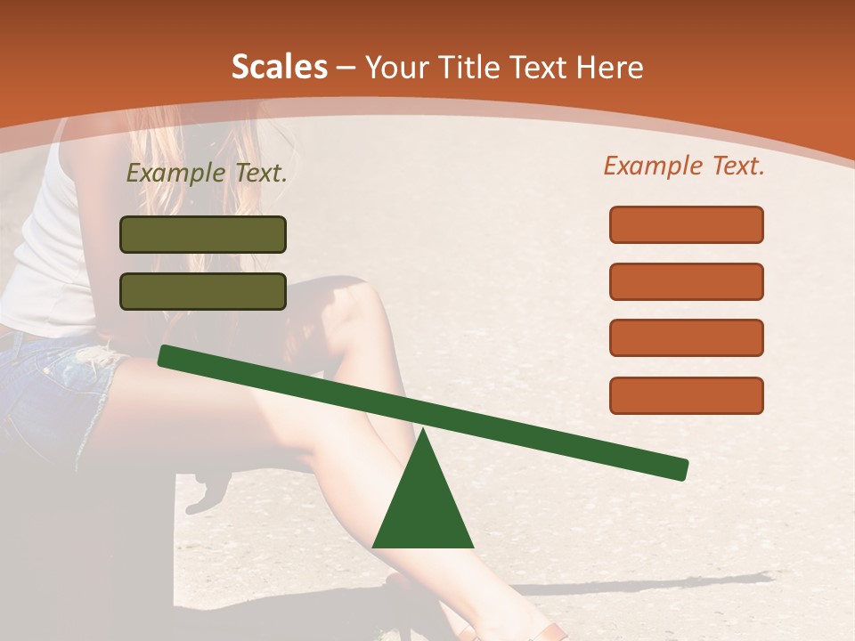 Journey Hitchhiking Young PowerPoint Template