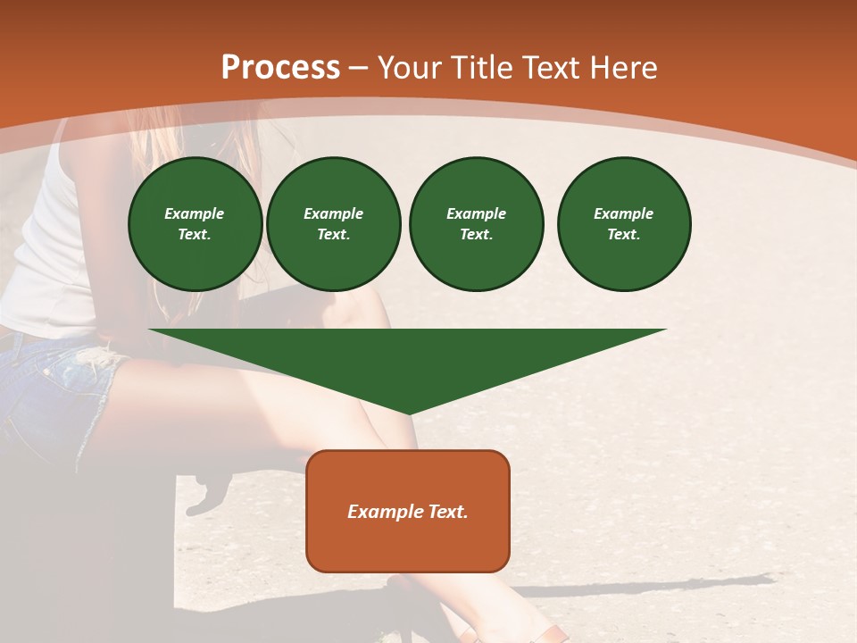 Journey Hitchhiking Young PowerPoint Template
