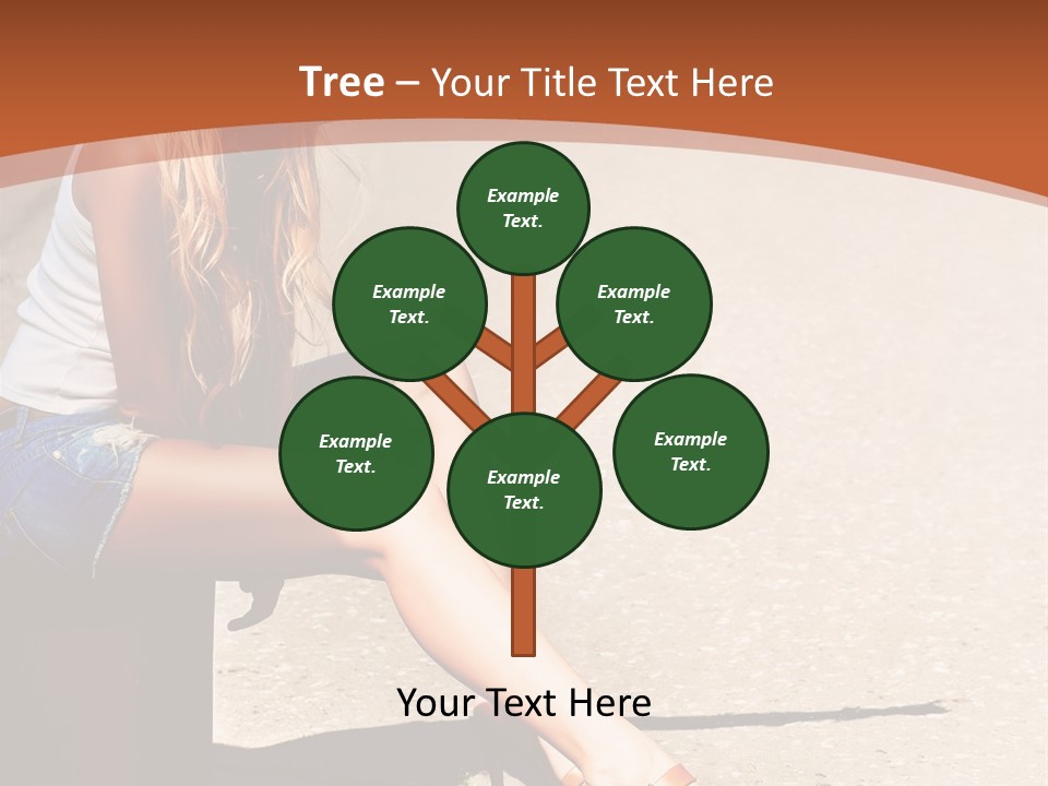 Journey Hitchhiking Young PowerPoint Template