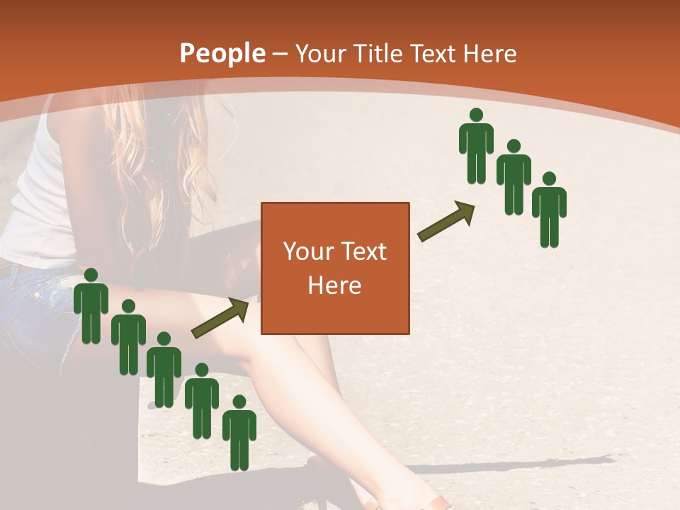 Journey Hitchhiking Young PowerPoint Template