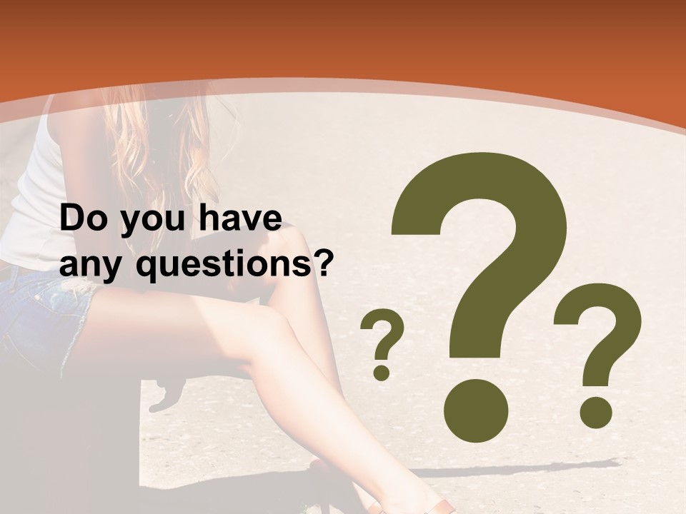 Journey Hitchhiking Young PowerPoint Template