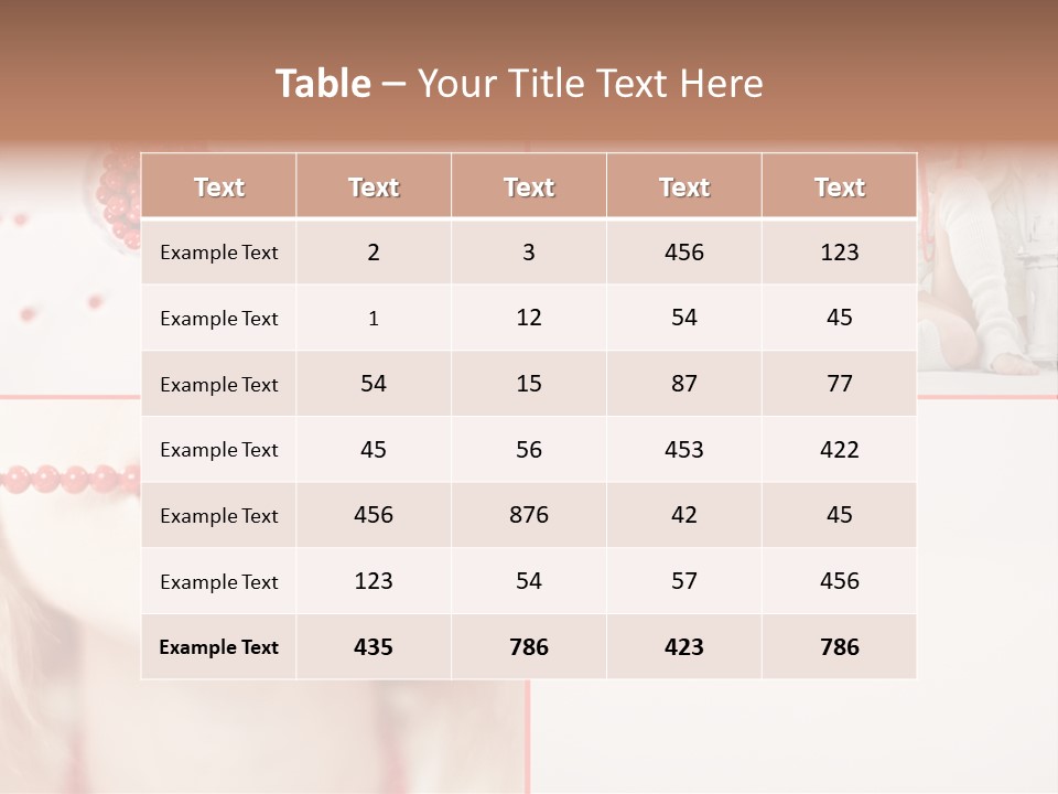 Pretty Jewelery Model PowerPoint Template