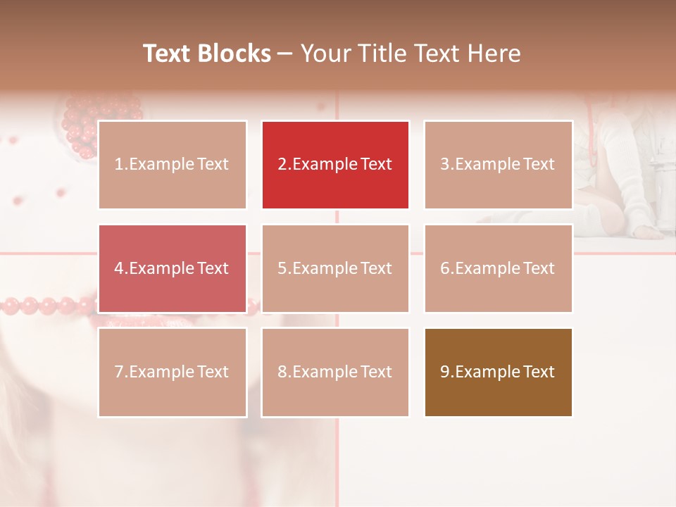 Pretty Jewelery Model PowerPoint Template