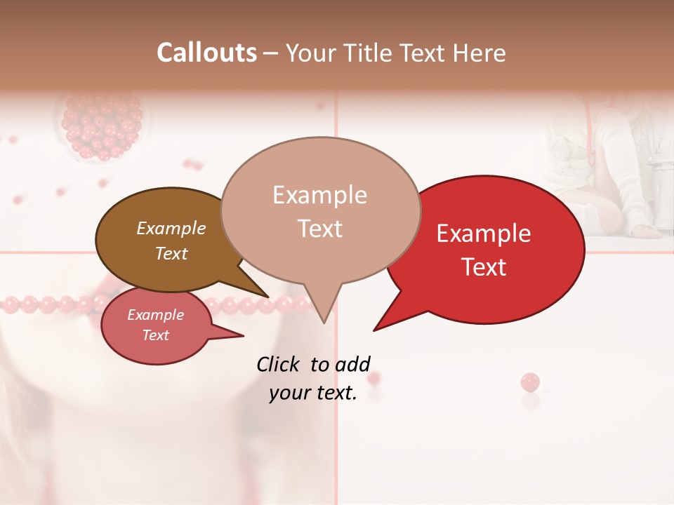 Pretty Jewelery Model PowerPoint Template