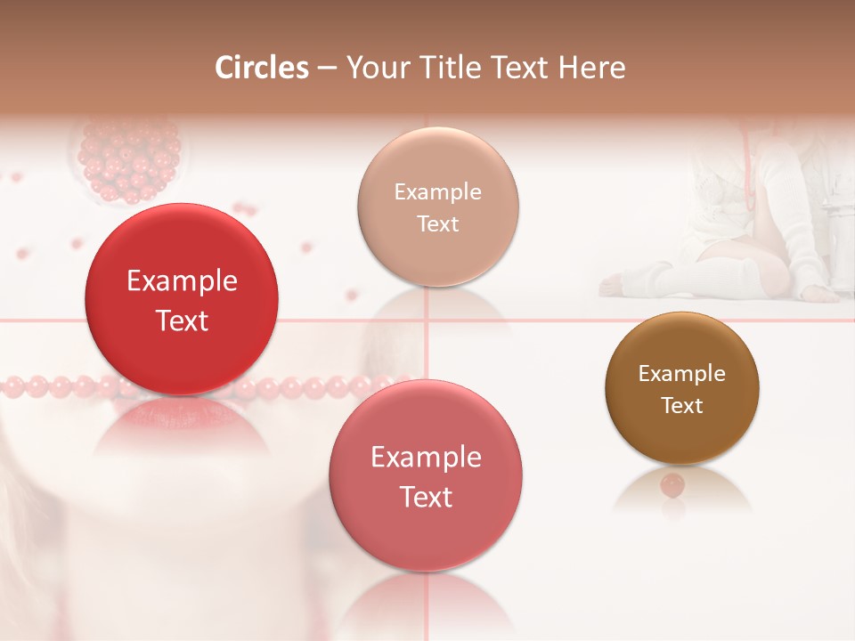 Pretty Jewelery Model PowerPoint Template