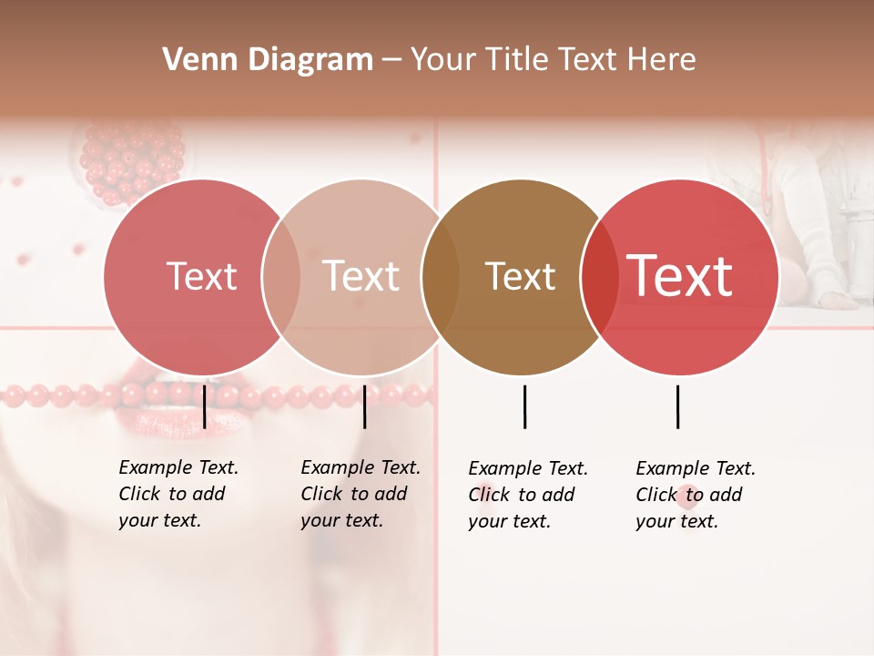 Pretty Jewelery Model PowerPoint Template