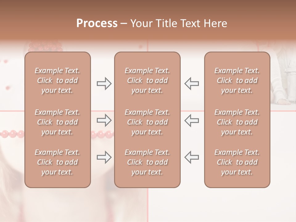 Pretty Jewelery Model PowerPoint Template