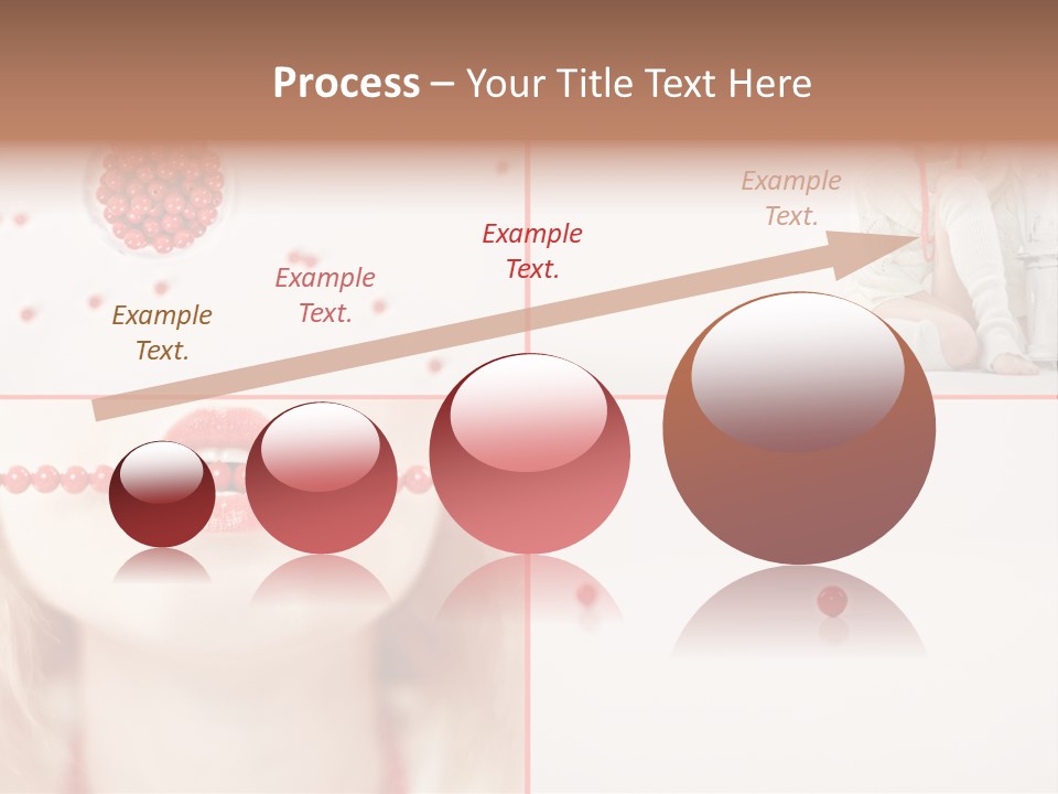 Pretty Jewelery Model PowerPoint Template