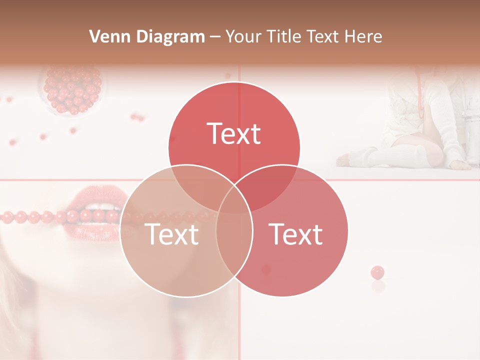 Pretty Jewelery Model PowerPoint Template