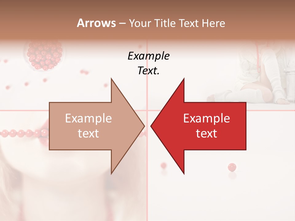 Pretty Jewelery Model PowerPoint Template