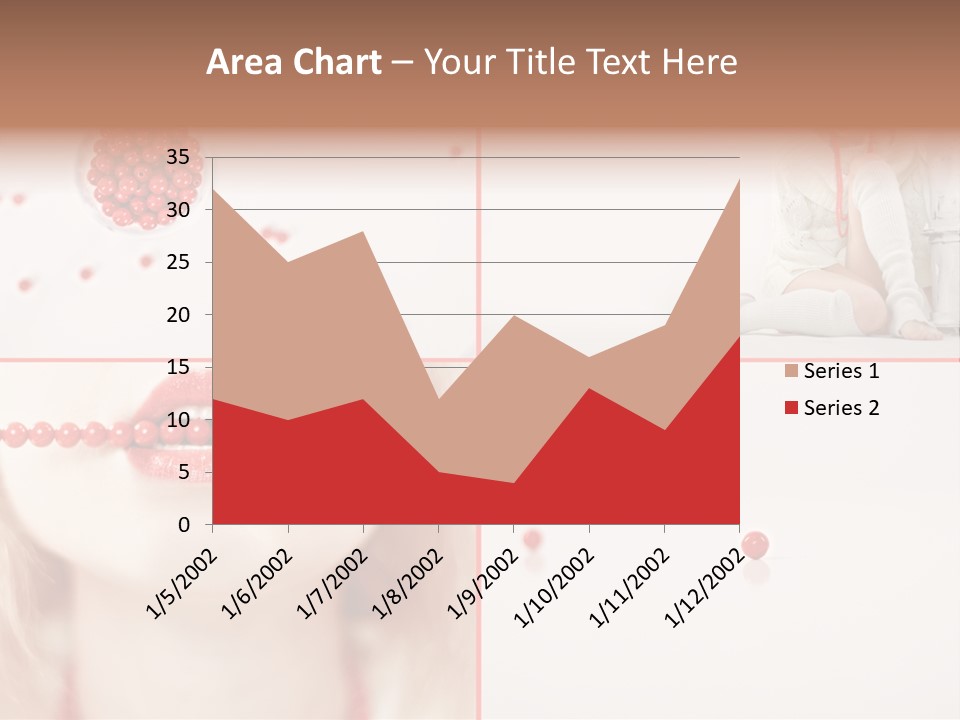 Pretty Jewelery Model PowerPoint Template