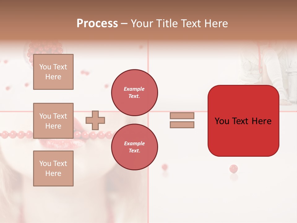 Pretty Jewelery Model PowerPoint Template