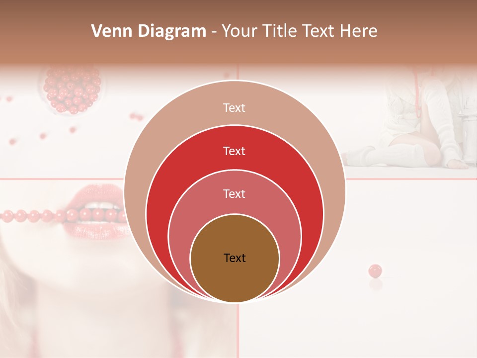 Pretty Jewelery Model PowerPoint Template