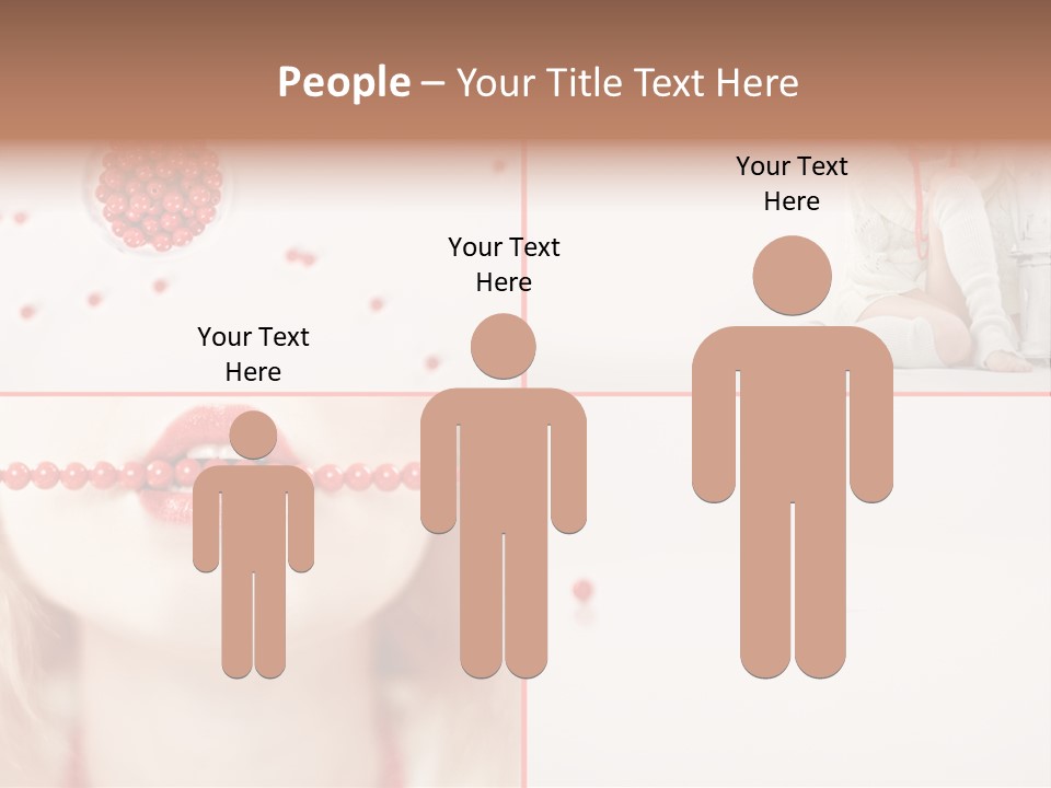 Pretty Jewelery Model PowerPoint Template