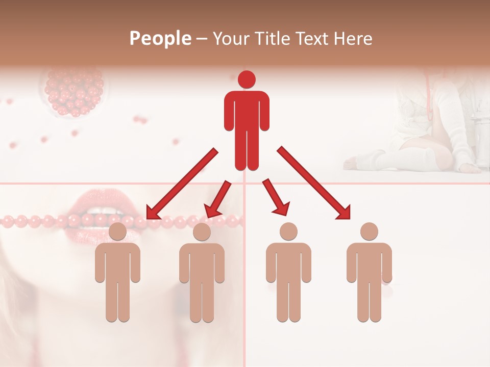 Pretty Jewelery Model PowerPoint Template