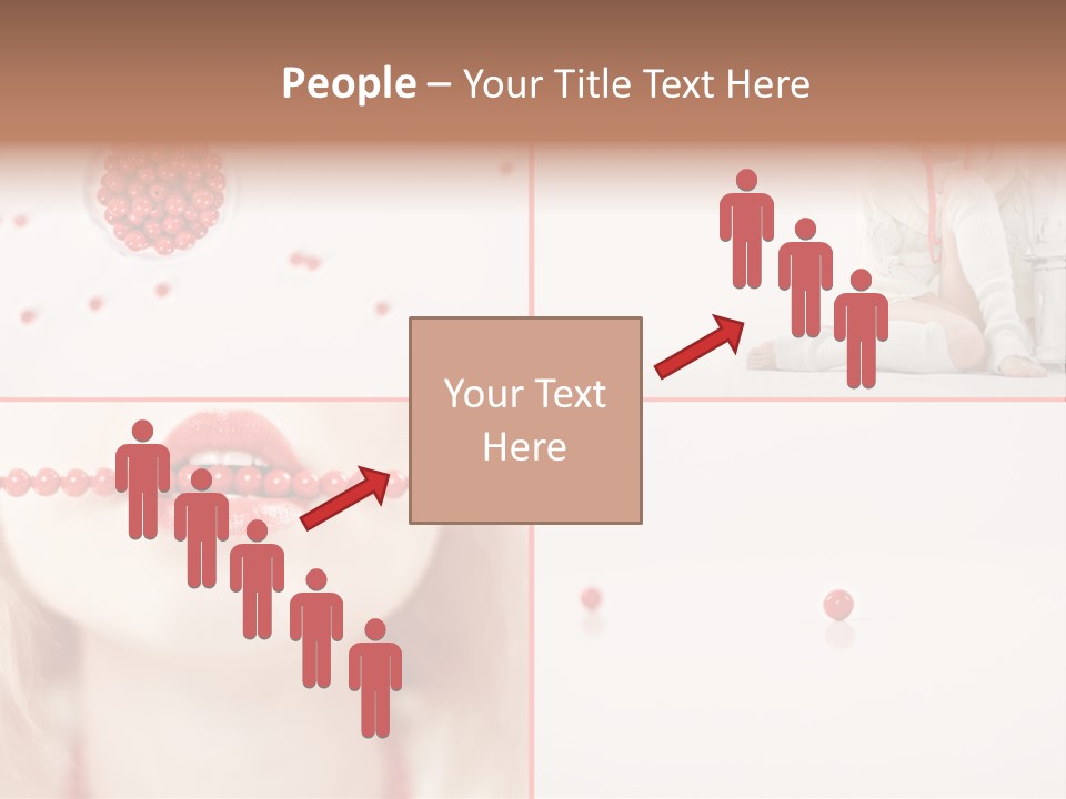 Pretty Jewelery Model PowerPoint Template