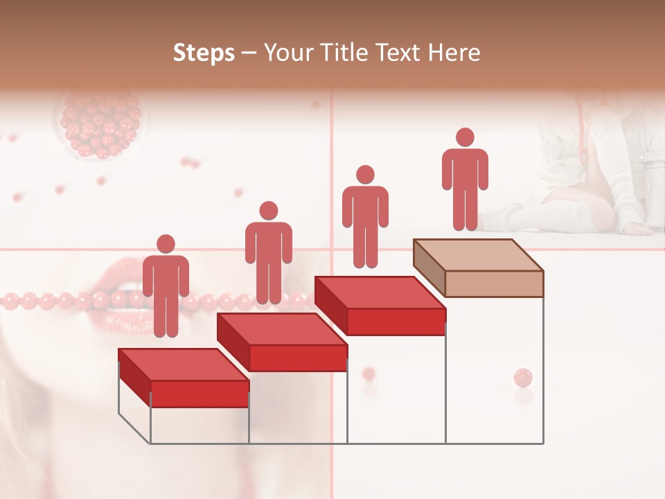 Pretty Jewelery Model PowerPoint Template