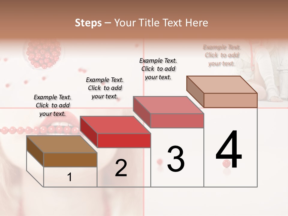 Pretty Jewelery Model PowerPoint Template