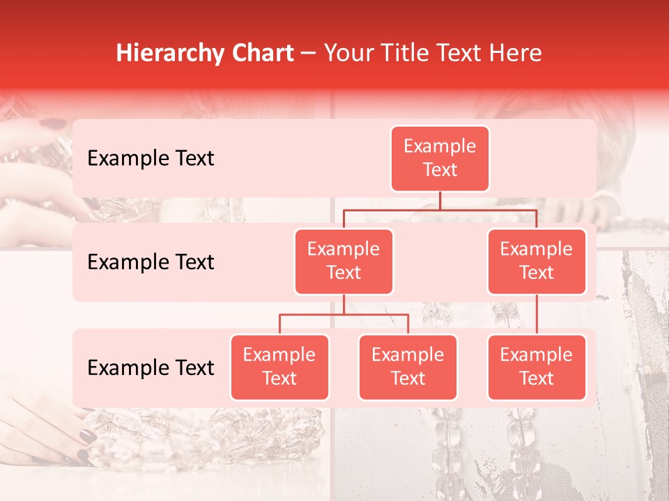 Luxury Caucasian Model PowerPoint Template
