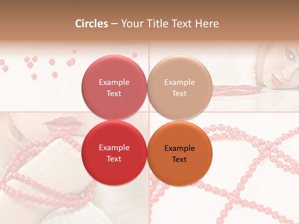 Beauty Shiny Cute PowerPoint Template