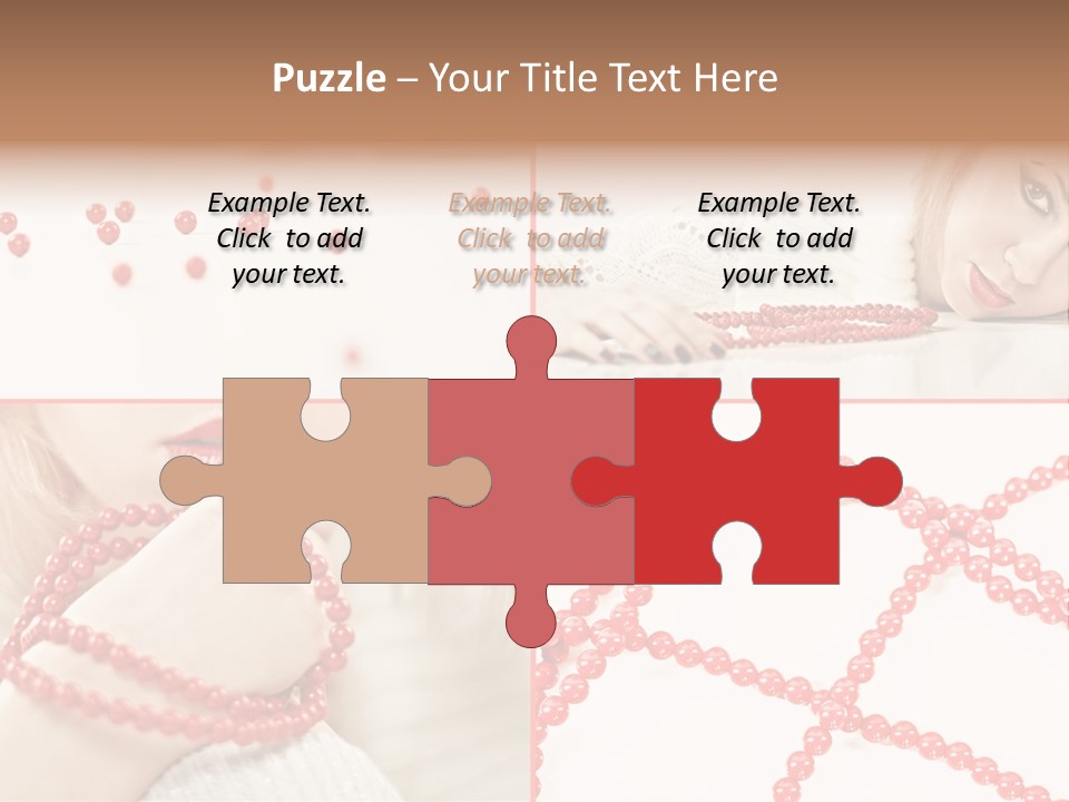 Beauty Shiny Cute PowerPoint Template