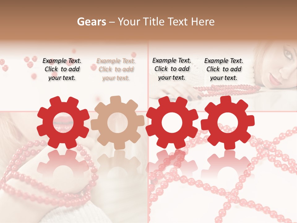 Beauty Shiny Cute PowerPoint Template